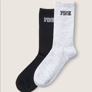 SOLD Victoria’s Secret PINK Crew Socks (2-pack)
